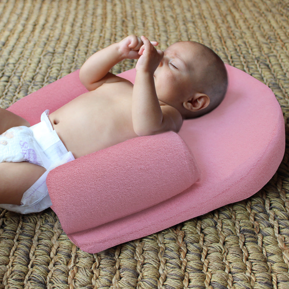 Duerme Seguro Cojín Antireflujo Rosa