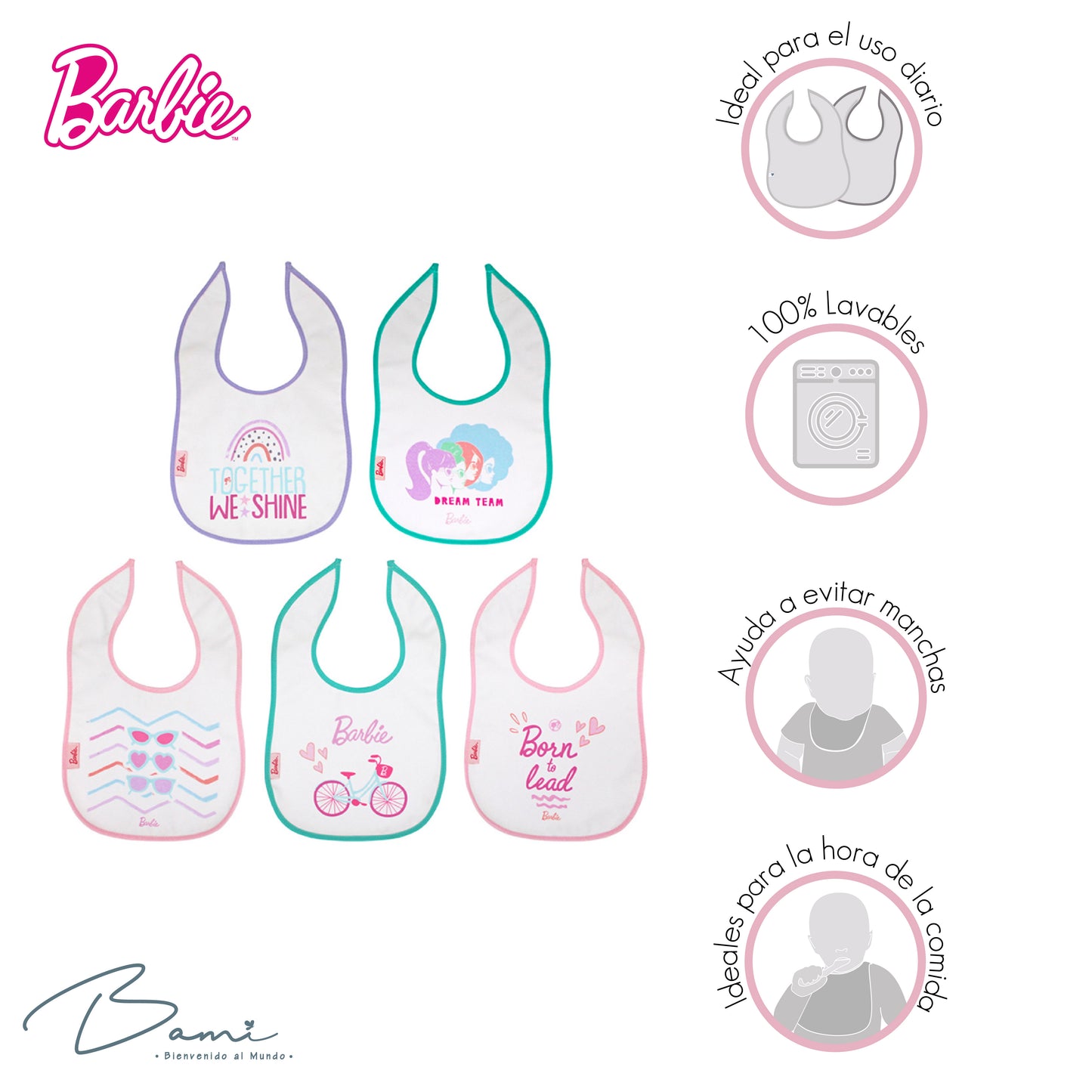Set 5 Baberos