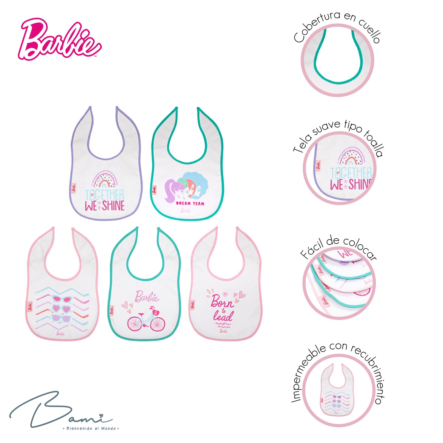 Set 5 Baberos