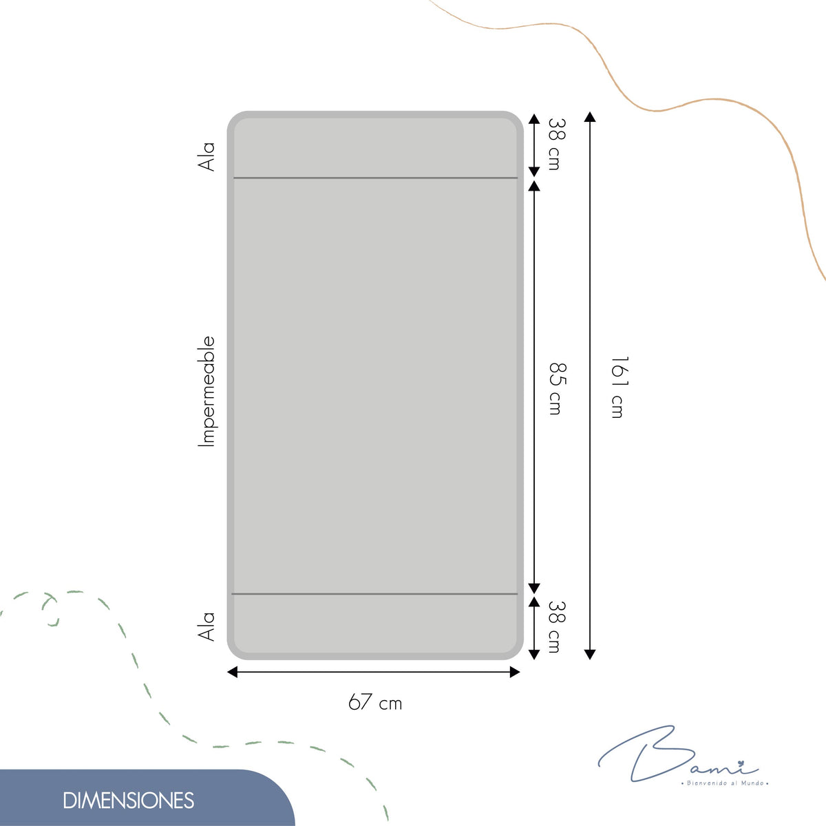 Set de 2 Sábanas Protectoras Impermeables de Algodón para Colchón Chicas