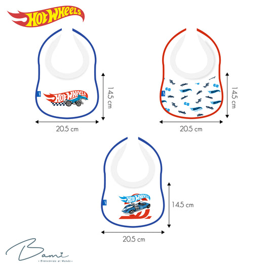 Set 3 Baberos Atrapababitas