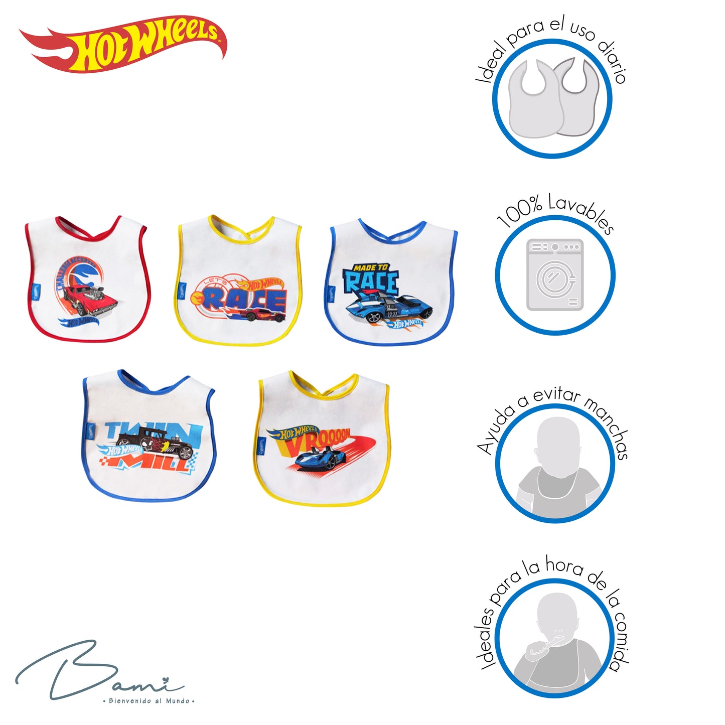 Set 5 Baberos