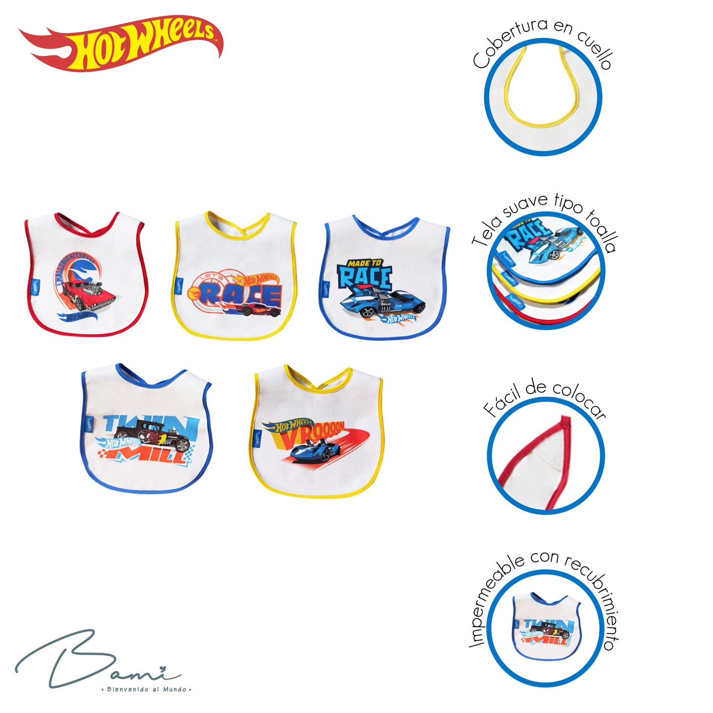 Set 5 Baberos