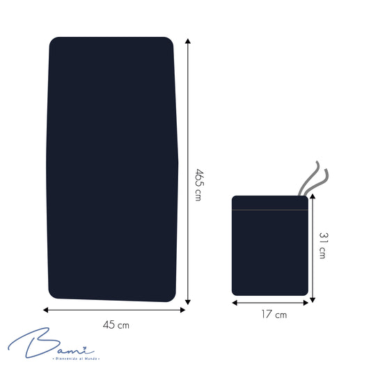 Fular Portabebé Azul