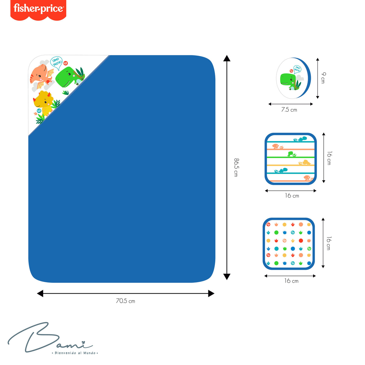 Juego de Baño Dinosaurios