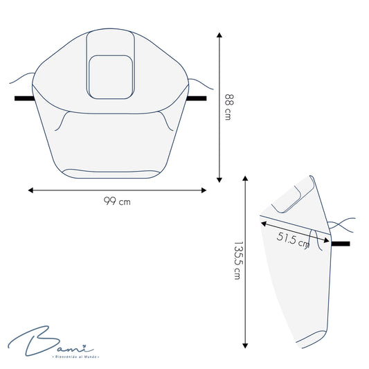 Rompevientos Universal para Carriola
