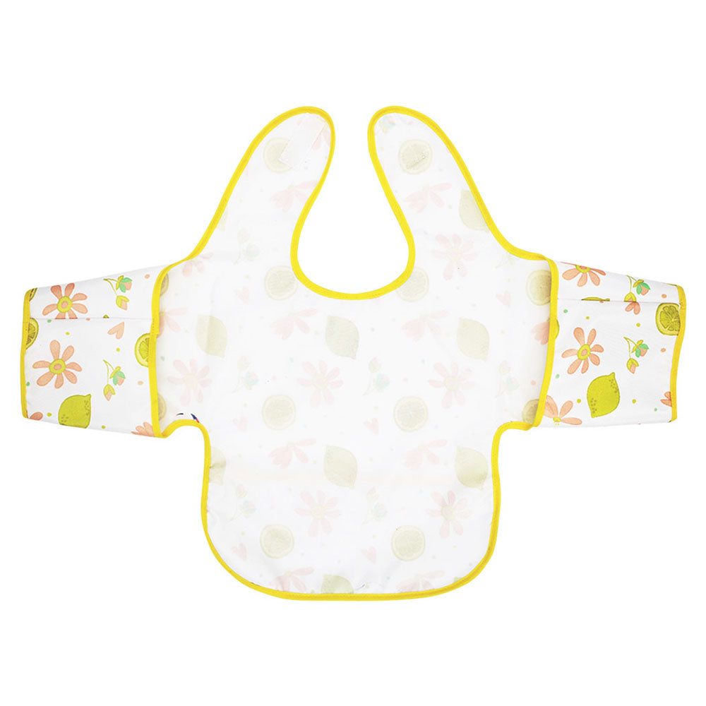 Set 2 Baberos Impermeables con Mangas Limones y Jirafa