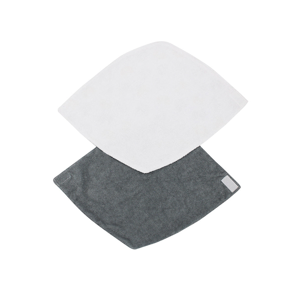 Set 2 Baberos Pañoleta Multiusos Elefantes