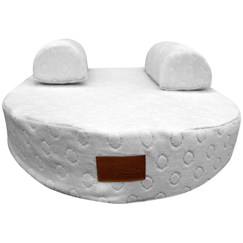 Duerme Seguro Cojín Antireflujo Velour Gris