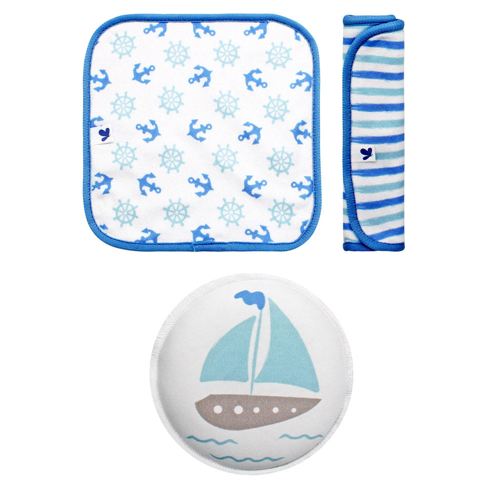 Set de baño toalla con capucha 2 toallas faciales y esponja