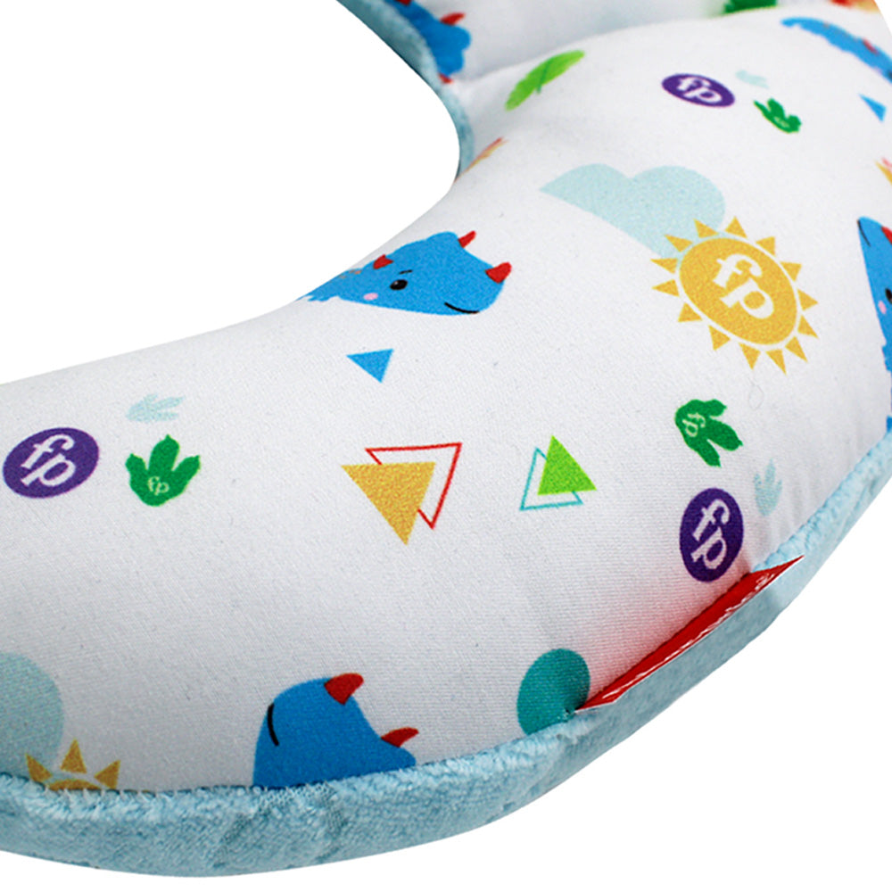 Almohada tipo Herradura para Bebé Dinosaurios