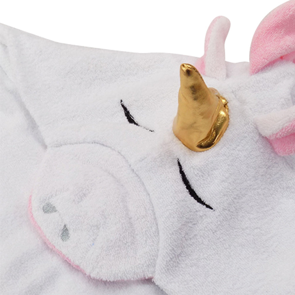 Toalla con Capucha 3D Unicornio