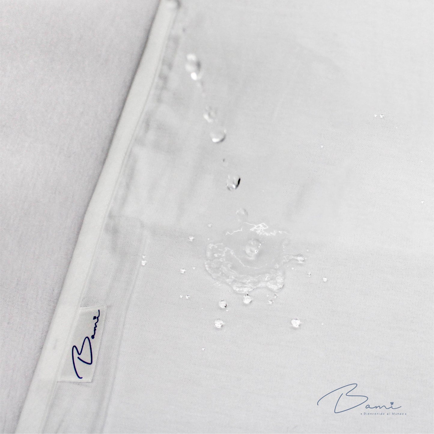 Set de 2 Sábanas Protectoras Impermeables de Algodón para Colchón Grandes