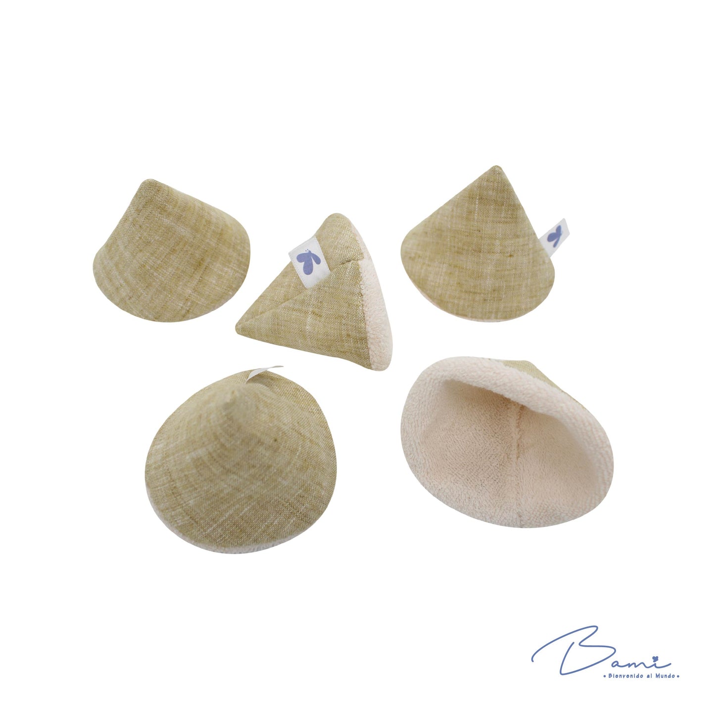 Conitos Protectores Beige 5 piezas