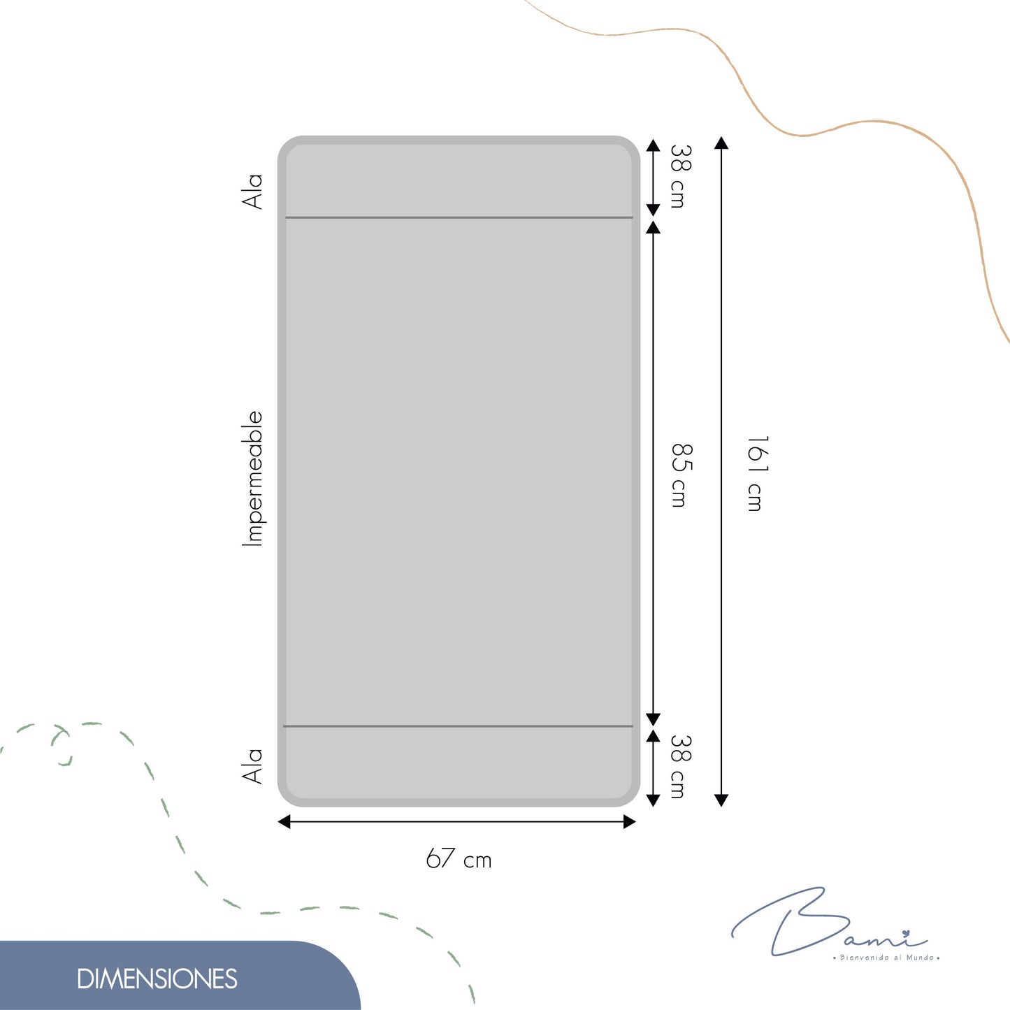 Set de 2 Sábanas Protectoras Impermeables de Algodón para Colchón Chicas