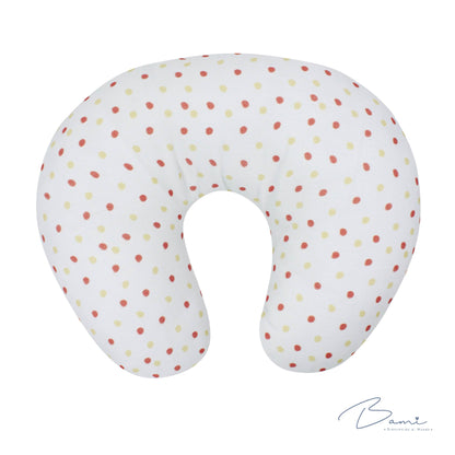 Almohada de Lactancia de Muselina Lunares