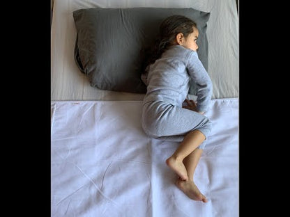 Set de 2 Sábanas Protectoras Impermeables de Algodón para Colchón Chicas